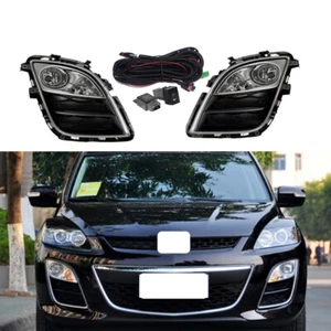 Lámpara antiniebla delantera con kits de interruptor de arnés de cables de cubierta para Mazda CX-7 2010-2012 - Imagen 1 de 15