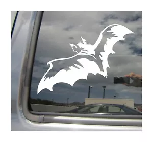 Flying Bat - Vampire Gothic - Car Bumper Laptop Window Vinyl Decal Sticker 01278 - Picture 1 of 2