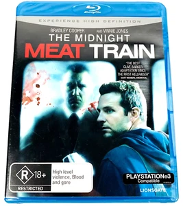 The Midnight Meat Train Blu-Ray - Region B Australia R18+ Bradley Cooper RARE - Picture 1 of 6
