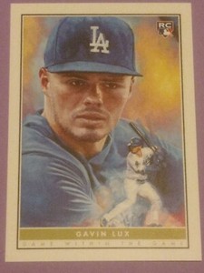 Gavin Lux 2020 Topps Online Exclusive SP Game Within The Game Rookie Card