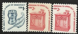 USA. 1581, 1582, 1582b. Amerikanische Ausgabe. Langweiliger Kaugummi. Menge 3. Neuwertig mit 1977 - Bild 1 von 1