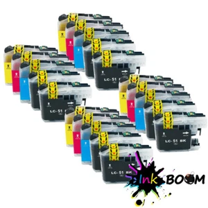 4SET4BK Ink Cartridge fits Brother LC51 FAX-1360 MFC-650CD DCP-330C MFC-3360C - Picture 1 of 1