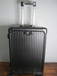 NOBLE All-In-One Carry-On Zipperless Aluminum Frame With Black Luggage Tag NWT! - Picture 1 of 19
