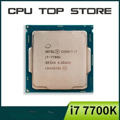 Intel Core i7 7700K 4.2GHz Quad-Core Eight-Thread 8M 91W CPU Processor LGA 1151 - Image 1 of 2