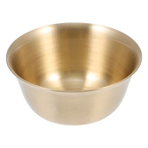 Copper Rice Bowl Temple Decorative Bowls for Home Buddhist Offering - Imagen 1 de 12