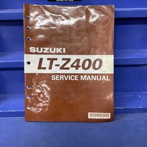 2003 Suzuki LT-Z400 Service Shop Repair Manual 99500-43060-01E - Read - Picture 1 of 3