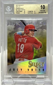 Joey Votto 2013 Select Skills Gold Prizm 02/25 BGS 10 - Picture 1 of 2
