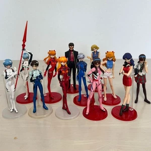 Neon Genesis Evangelion figure set 12 lot Rei Asuka Shinji Kaworu Japan m645 - Picture 1 of 14