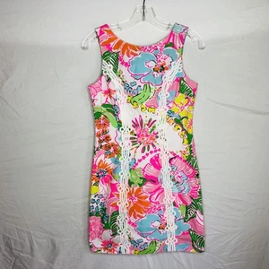 Lilly Pulitzer Kleid Damen 4 20th Anniversary Collection Floral Pineapple Print - Bild 1 von 10