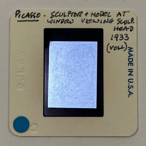 Picasso Slide 1933 – Sculptor & Model at Window Viewing Head (Vol I) - Picture 1 of 1