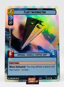 Star Wars Unlimited Fleet Interdictor #774 Jump To Lightspeed Hyperspace Foil - Picture 1 of 1