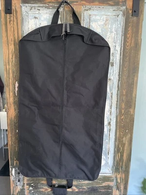 Сумка для одежды WallyBags 40 x 22 дюйма черная роскошная ручная кладь • зажим вешалки WallyLock - Изображение 1 из 4
