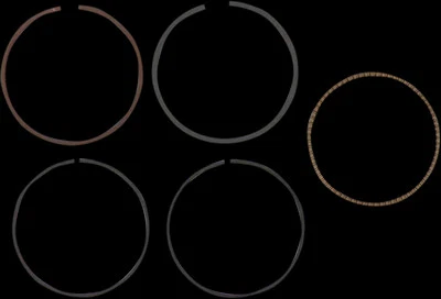 Juego de anillos de pistón único de acero Wiseco de 4 tiempos 83 mm Yamaha Big Bear 400 4x4 00-05 Foto 1 de 4