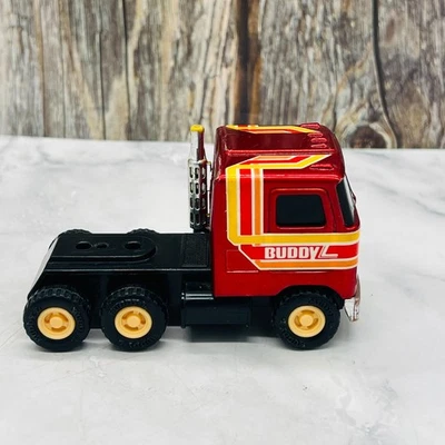 Mini camión Buddy L vintage de los años 80 de acero prensado 5" Red Mack cabina Japón ¡BONITO! Foto 1 de 4