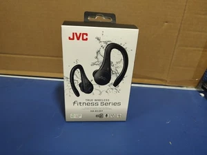 JVC True Wireless Fitness Series HA-EC25T Bluetooth Earbuds with Earhook New - Picture 1 of 7