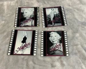 Marilyn Monroe Glasuntersetzer 4er Set Bernard of Hollywood Vintage Sammlerstück - Bild 1 von 6