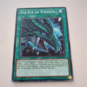 LEDD-ENA21 DAS AUGE DES TIMAEUS COMMON 1.AUFLAGE YuGiOh KARTE NM  - Bild 1 von 2