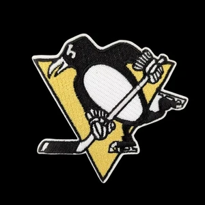 Pittsburgh Penguins Iron On Embroidery Patch,  Pittsburgh Penguins NHL Patch - Picture 1 of 1