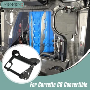 For Corvette C8 HTC Clear Engine Cover Real Carbon Fiber Jogon Performance 2020+ - Picture 1 of 20