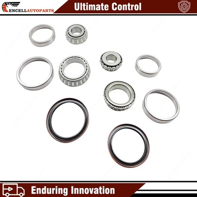 For Ford F-250 F-350 Super Duty Econoline 10Pcs Wheel Bearing & Seal Kit Front Foto 1 de 4