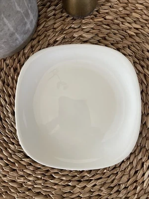 Block Langenthal Switzerland Transition White 6.25” Bread Plate Discontinued - Image 1 of 4