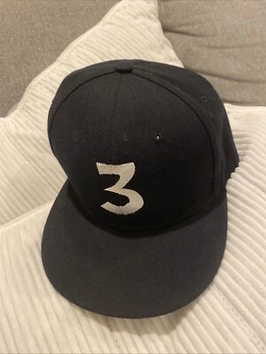 #3 ¡Sombrero Snapback negro!  #3 Por Premium HATCO ¡Nuevo! Número tres 3️⃣ negro Foto 1 de 3