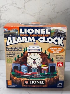 Lionel Trains 100th Anniversary Animated Talking Wecker Lesen - Bild 1 von 5