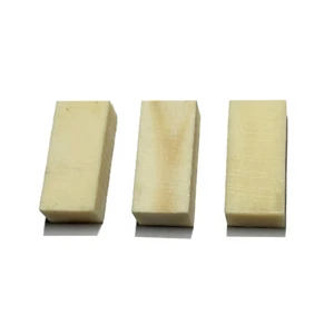 3x Cuerno de violín tuerca material cuerno genuino hueso cuerda blanca diapasón piezas - Imagen 1 de 3
