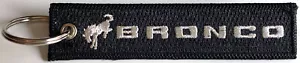 Bronco Embroidered Key Chain/ Fob, Ford, American, trucks, automobile - Foto 1 di 3