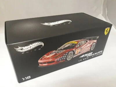 Hot Wheels Elite Ferrari 458 Italia GT2 LM 2012 AF Corse #61 1/18 BCT78 - Immagine 1 di 2