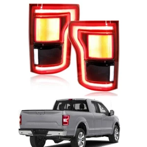 Luz trasera LED lámpara de freno halógena actualización estilo Raptor para Ford F150 2015-2019 - Imagen 1 de 14