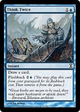 Time Spiral Think Twice x4 Magic The Gathering NM