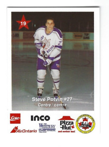 1993-94 Sudbury Wolves (OHL) Police set Steve Potvin