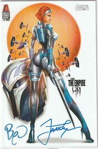 White Widow #2 Bo-Katan Cover 2x Signed w/COA – Star Wars I Make the Empire Cry - Picture 1 of 2