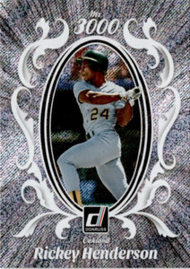 2023 Donruss Rickey Henderson Mr. 3000 Rapture Parallel #M3K-6 Athletics