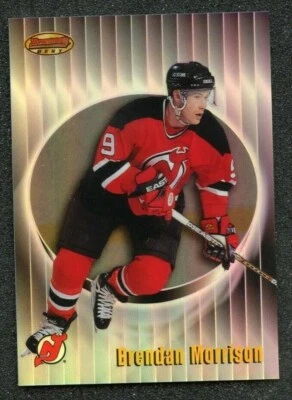 RARE 1998-99 BRENDAN MORRISON DEVILS BOWMAN'S BEST REFRACTOR CARD 45 / 400 ! - Image 1 of 2