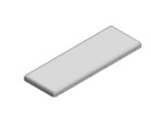Pack of 3 MS593-10C Shield Cover 0.835X2.358" Snap Fit :RoHS