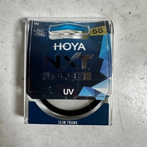 Filtro UV Hoya NXT Plus Marco Delgado Vidrio Óptico Alta Transparencia 58 mm - Imagen 1 de 5