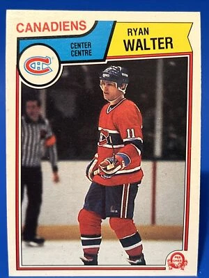 1983-84 O-Pee-Chee Ryan Walter Card #200 Montreal Canadiens. - Image 1 of 2