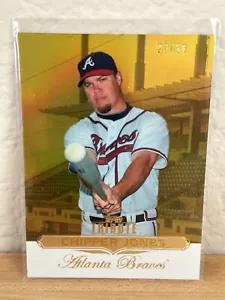 2011 Topps Tribute Gold CHIPPER JONES #76 /50 - Picture 1 of 3