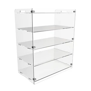 Chefkit Clear Acrylic Cake Cabinet Pastry Display Food Counter Merchandiser - Picture 1 of 8
