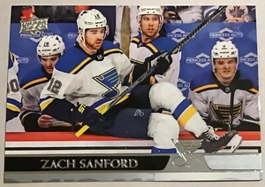 2020-21 ZACH SANFORD UPPER DECK SERIES 1 VARIANTE FRANCAISE PARALLEL #156 BLUES - Picture 1 of 4