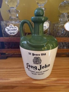 Long John Whisky 12 Years Scotch Whisky Flagon with ceramic stopper. - Picture 1 of 5