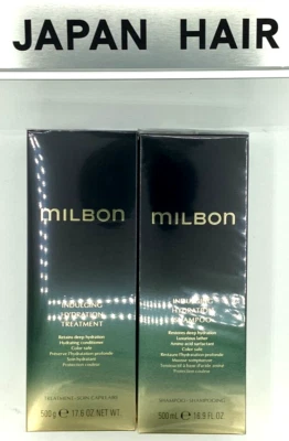 Champú Hidratante Milbon Indulging 500ml + Set Tratamiento 500g | Hidratación Profunda Foto 1 de 4