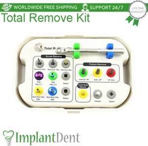 Kit de eliminación total SOS Extractor de tornillo roto Instrumento quirúrgico Accesorio dental - Imagen 1 de 12