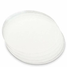50 Parchment Paper Rounds 9 Inch Precut White Circle Baking Sheets Made In USA 