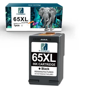 1x Cartuccia di inchiostro nero 65XL per HP ENVY 5000 5010 5012 5014 5020 5030 5032 5034 - Foto 1 di 6