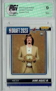 PGI 9 Jaime Jaquez Jr. 2023 Panini Instant #DN-15 NBA Draft Rookie Card