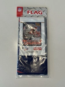 New England Patriots 2004 Super Bowl XXXVIII Campeones Bandera Vertical Nueva con Etiquetas Sin Abrir - Imagen 1 de 6