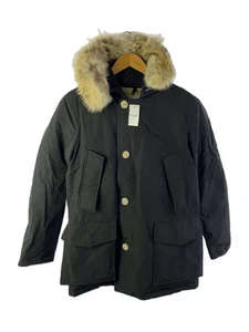 Woolrich Down Jacket, Size S, Cotton, Black, Solid Color, WOOU0656 - Picture 1 of 5